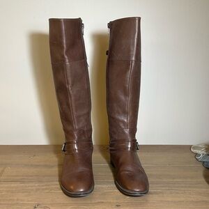 Ralph Lauren Dark Brown Knee high Boots